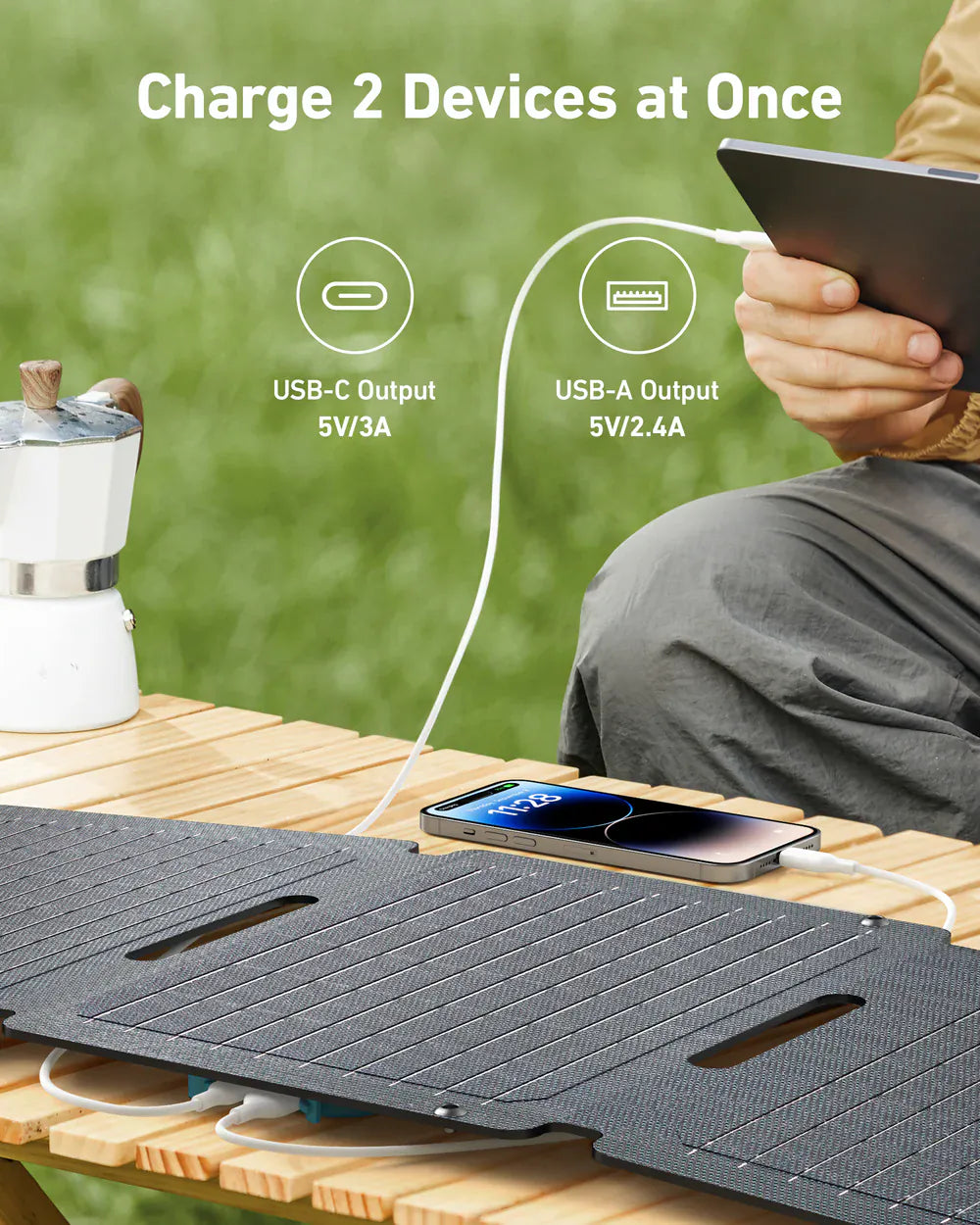 Pannello Solare Portatile Anker SOLIX PS30 (30 W)