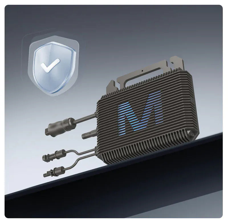 Marstek Saturn M 800 VA Microinverter con 2 MPPT, Wi-Fi e Bluetooth