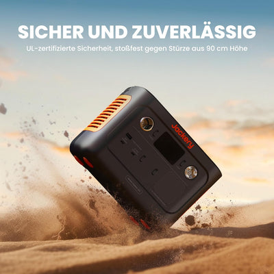 Jackery Explorer 240 v2 Centrale elettrica portatile, Generatore solare LiFePO4 da 256 Wh con uscita CA da 300 W/USB-C da 100 W, Generatore da esterno per campeggio, viaggi, emergenze