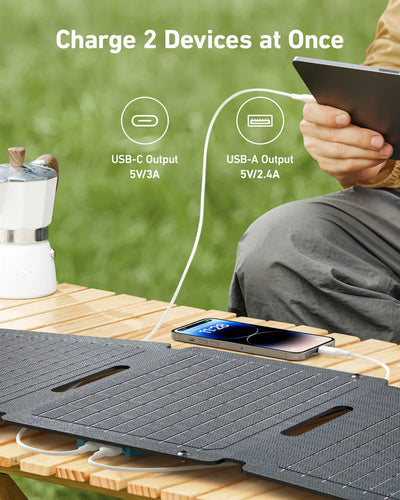 Pannello Solare Portatile Anker SOLIX PS30 (30 W)
